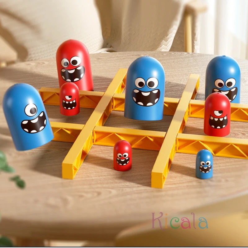 Gobble Up Tic Tac Toe - Tre i rad med en twist