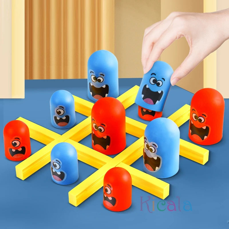 Gobble Up Tic Tac Toe - Tre i rad med en twist